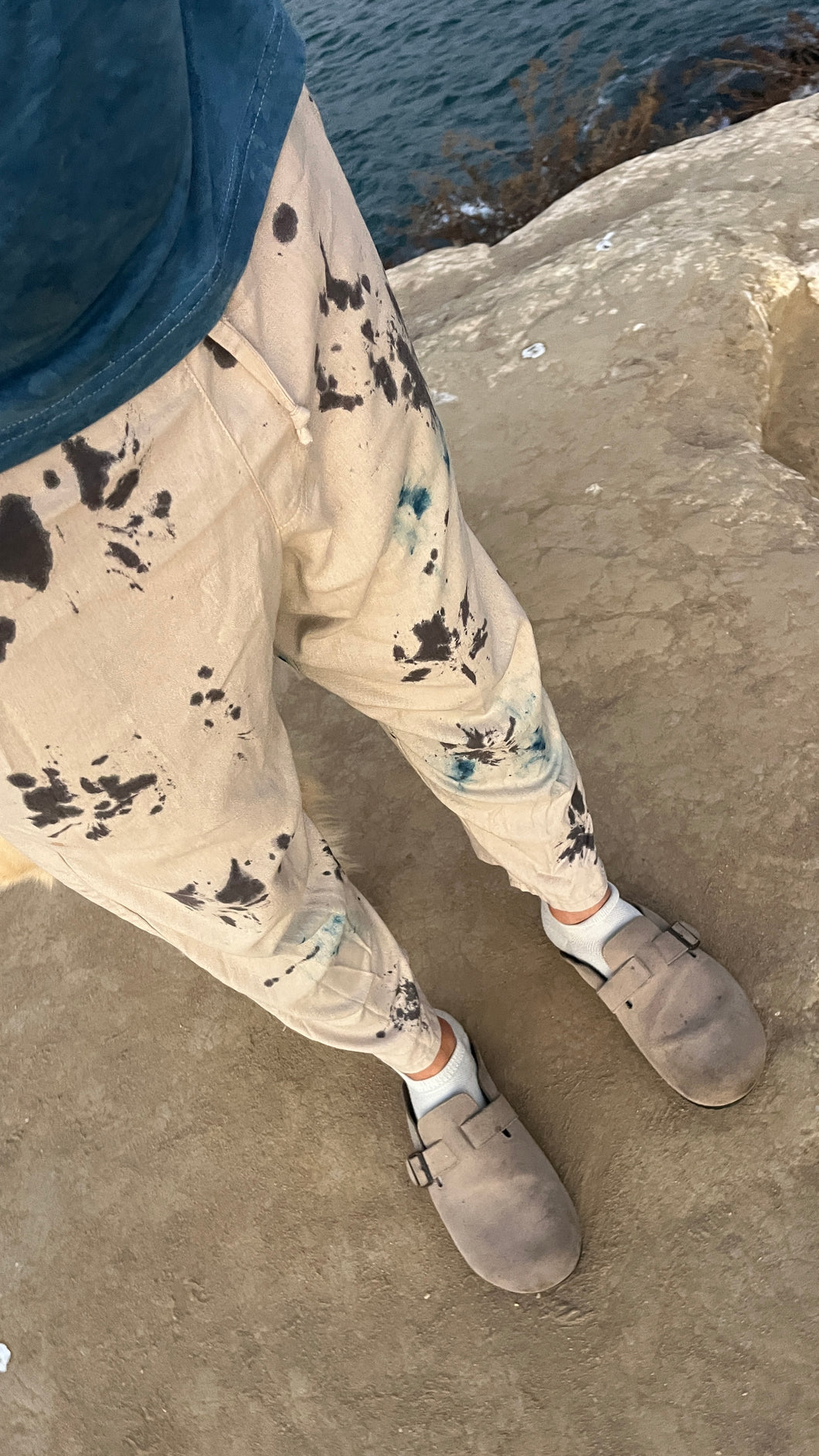 Plumeria Pant  SOLD OUT 1 of 1 Ever Made . Artist Series Bert LaMar